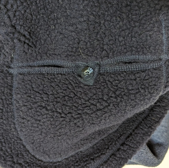 Vintage Northern Reflections Fleece Blue Navy Jacket Sweater Woman Large Grandma - Picture 4 of 8